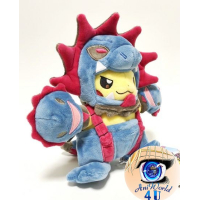 Authentic Pokemon center plush Poke Maniac Pikachu Hydreigon +/- 21cm